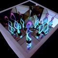 neon art, light art, kinetic art, Dianne Harris, Kinetica, new media art, vortex